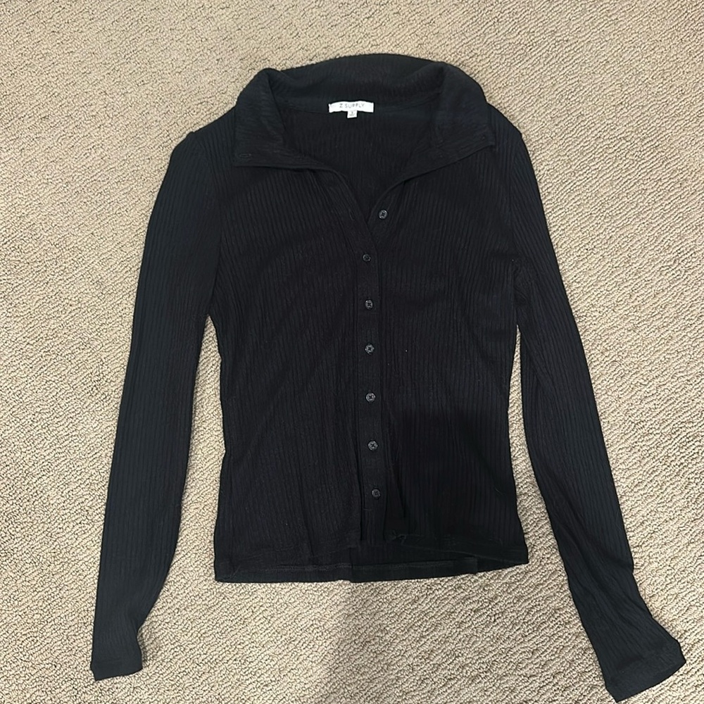 Z supply button up shirt